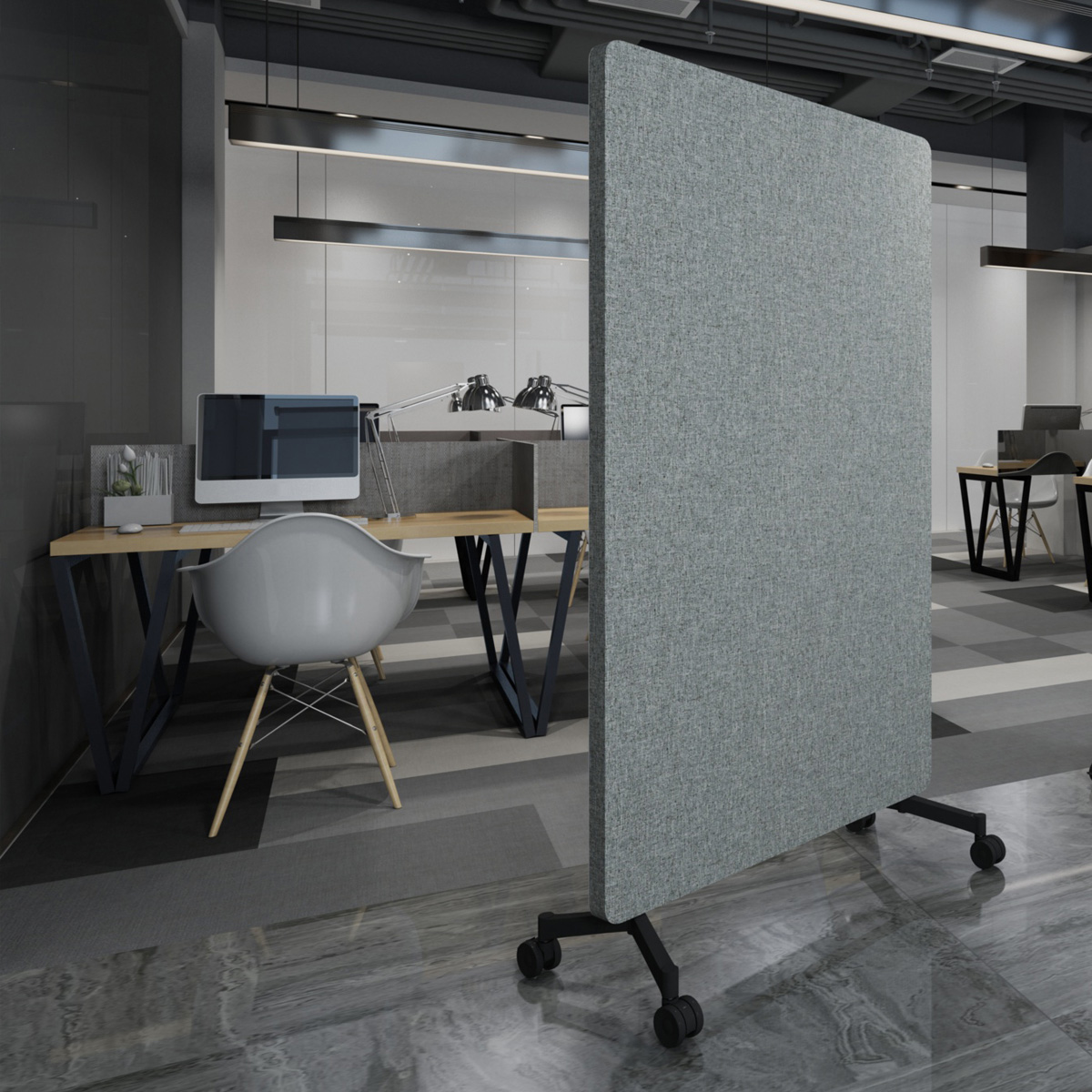 tablica szklana mobilna